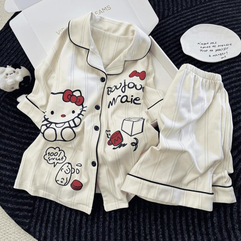 Summer House Clothing - Kore Moda kadın Kısa Kollu Şort