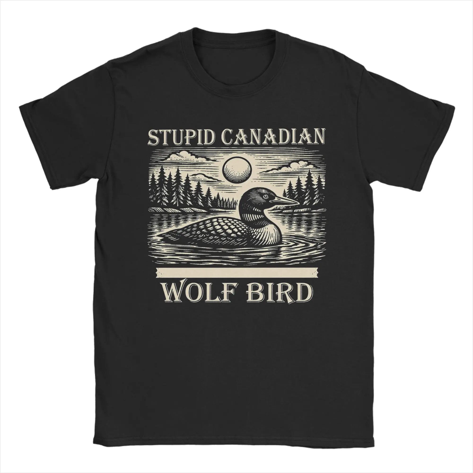 Summer Clothing Ideas - Erkek T-Shirt Aptal Kanada Kurt Kuş