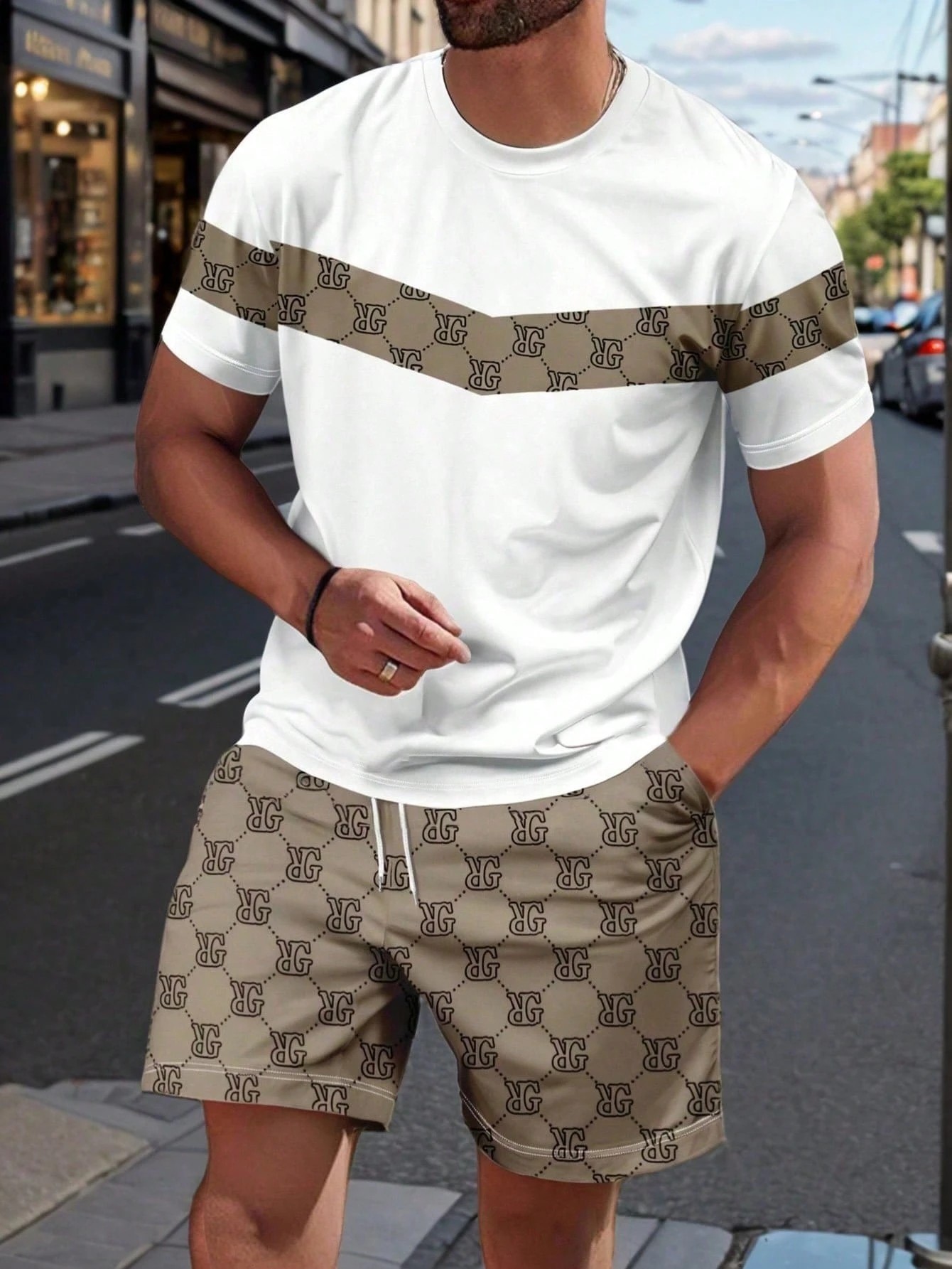 Summer Clothing Styles Men - 2026 Yaz Erkek Takımı 3D Baskılı