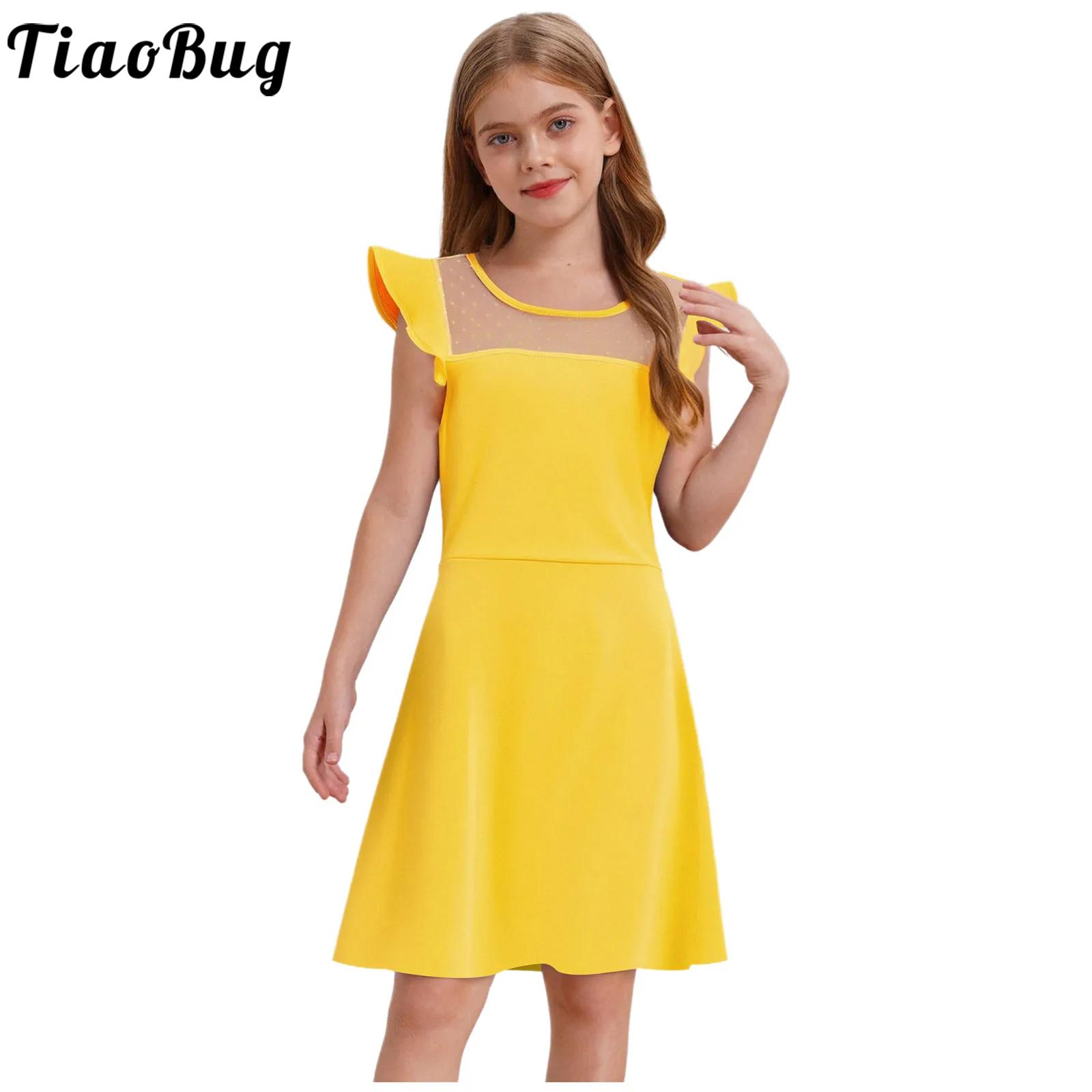 Summer Clothing For Teen Girls - Genç Kız yaz elbisesi Fırfır Kollu