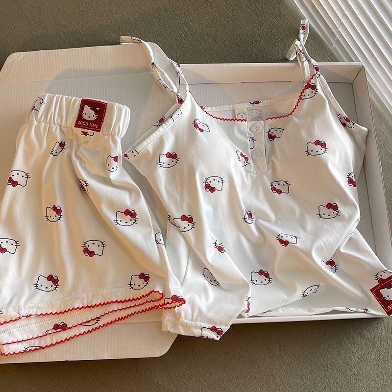 Summer Clothes - Pure Desire Sevimli Hello Kitty Karikatür