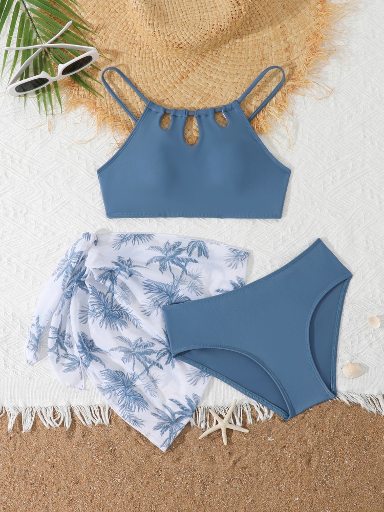 Swim Cover Up Mesh - Bikini Kız Çocuk Mayo 2026 Yeni