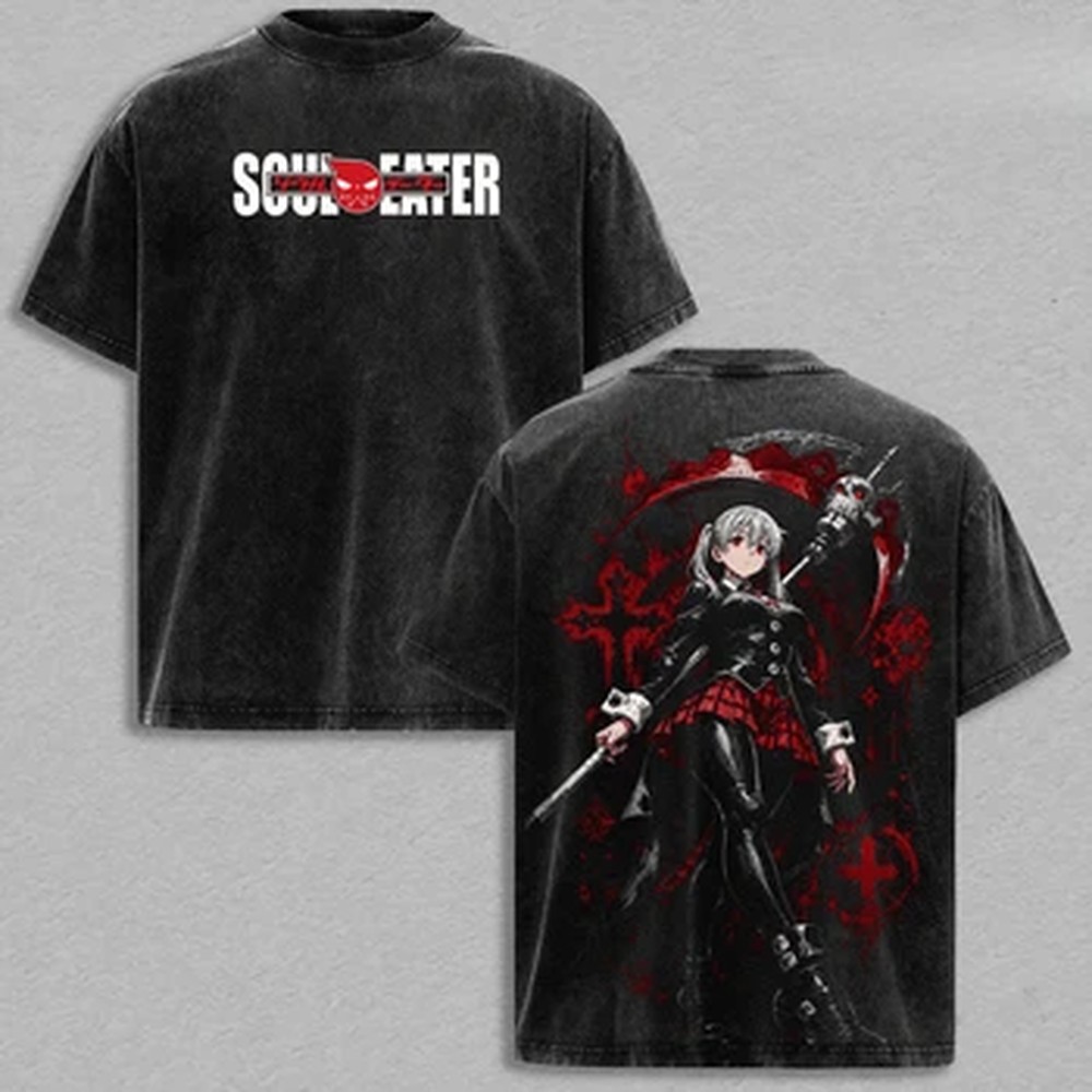 Summer Clothing Vintage - Anime Soul Eater MAKA ALBARN Tişört