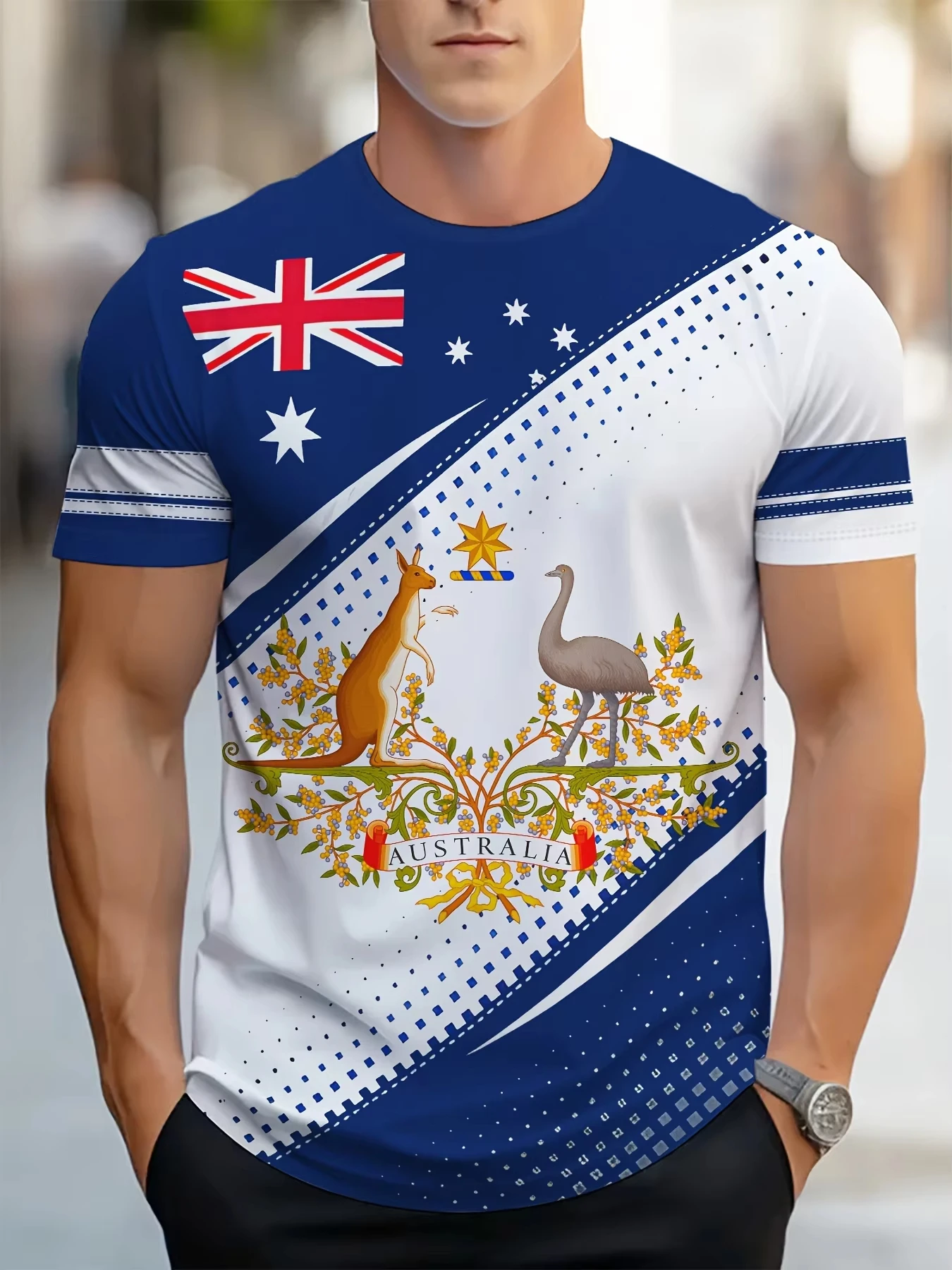 Summer Clothing Women Australia - Erkek T-Shirt Avustralya Grafik Çocuk T
