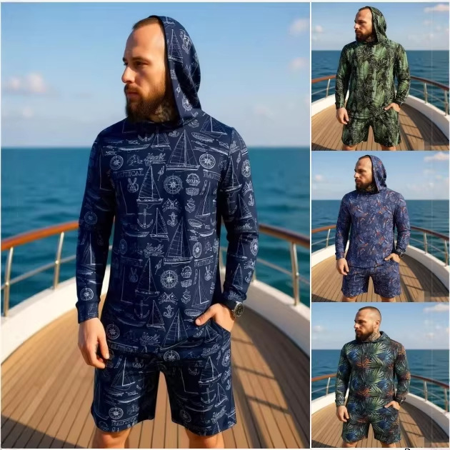 Summer Clothing Essentials - 2026 Yeni Kamuflaj Baskılı Unisex Kapüşonlu