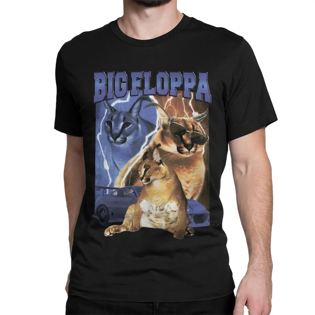 Summer Clothing Ideas - Erkekler kadın büyük FLOPPA VINTAGE RAP