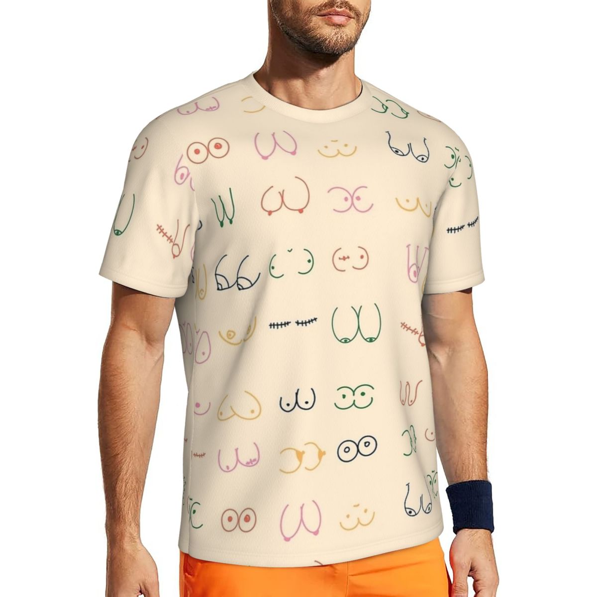 Summer Clothing Ideas - Erkekler İçin Spor Giyim Tişörtü Pastel