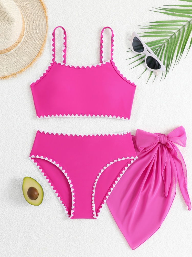 Swim Cover Up Mesh - Bikini Kız Çocuk Mayo 2026 Yeni