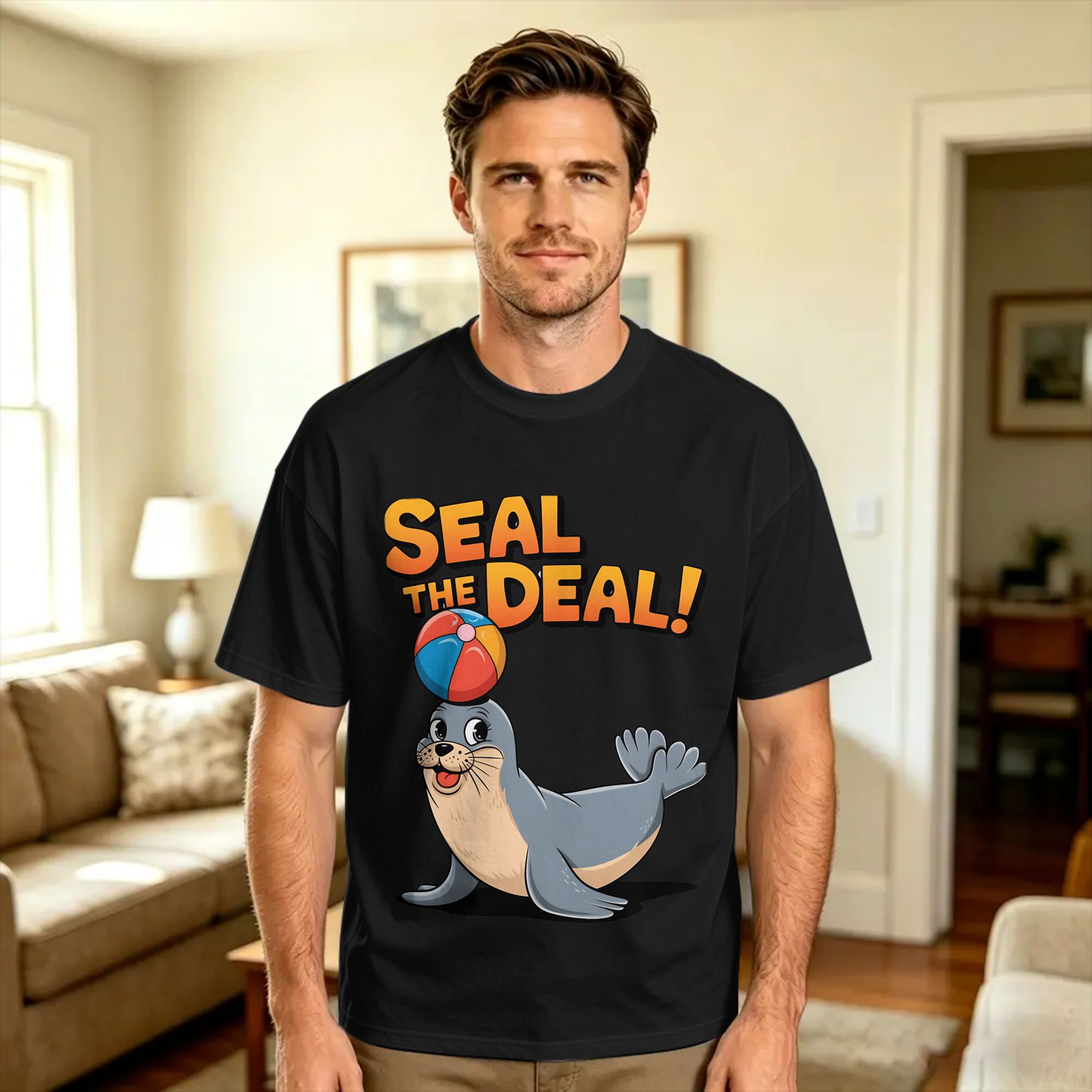 Summer Clothing Deals - Seal The Deal T-Shirt Hippi T