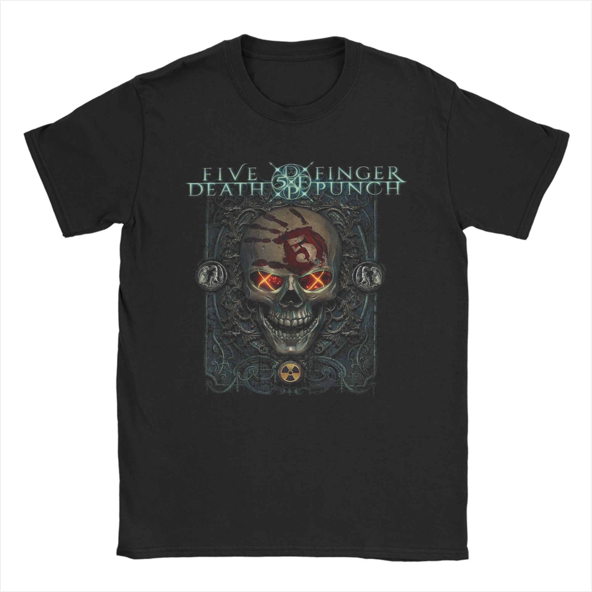 Summer Clothing Ideas - Erkek T-Shirt 5FDP Demir Kafatası T-Shirtleri