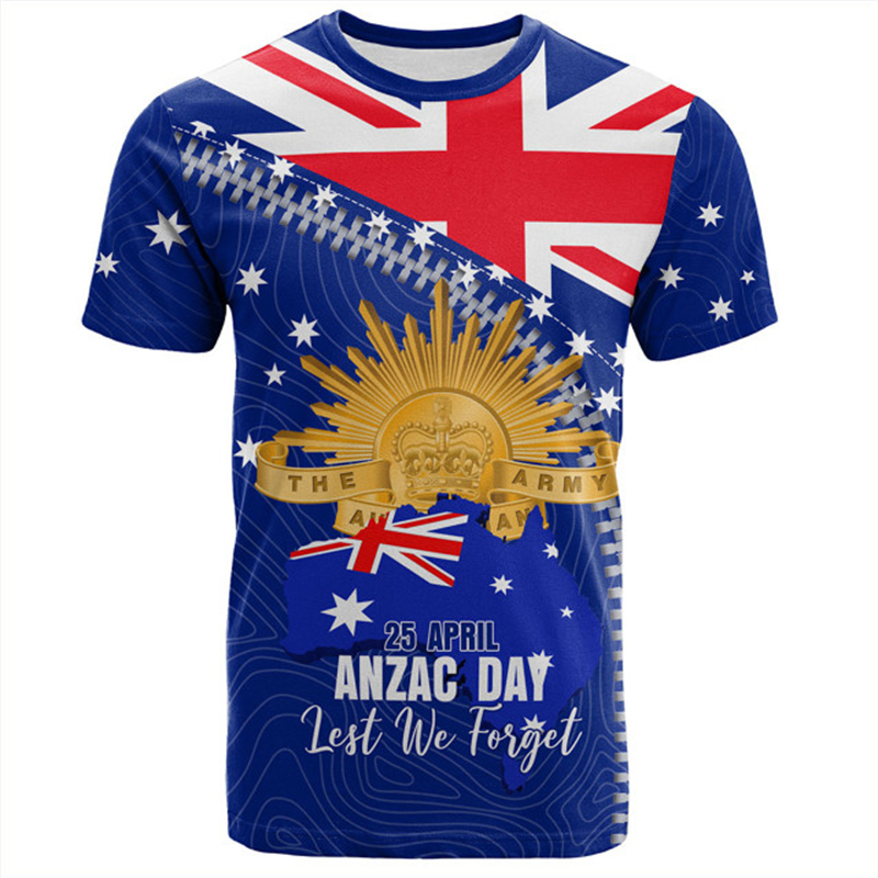 Summer Clothing Women Australia - Avustralya Grafik T Shirt erkek T-Shirt