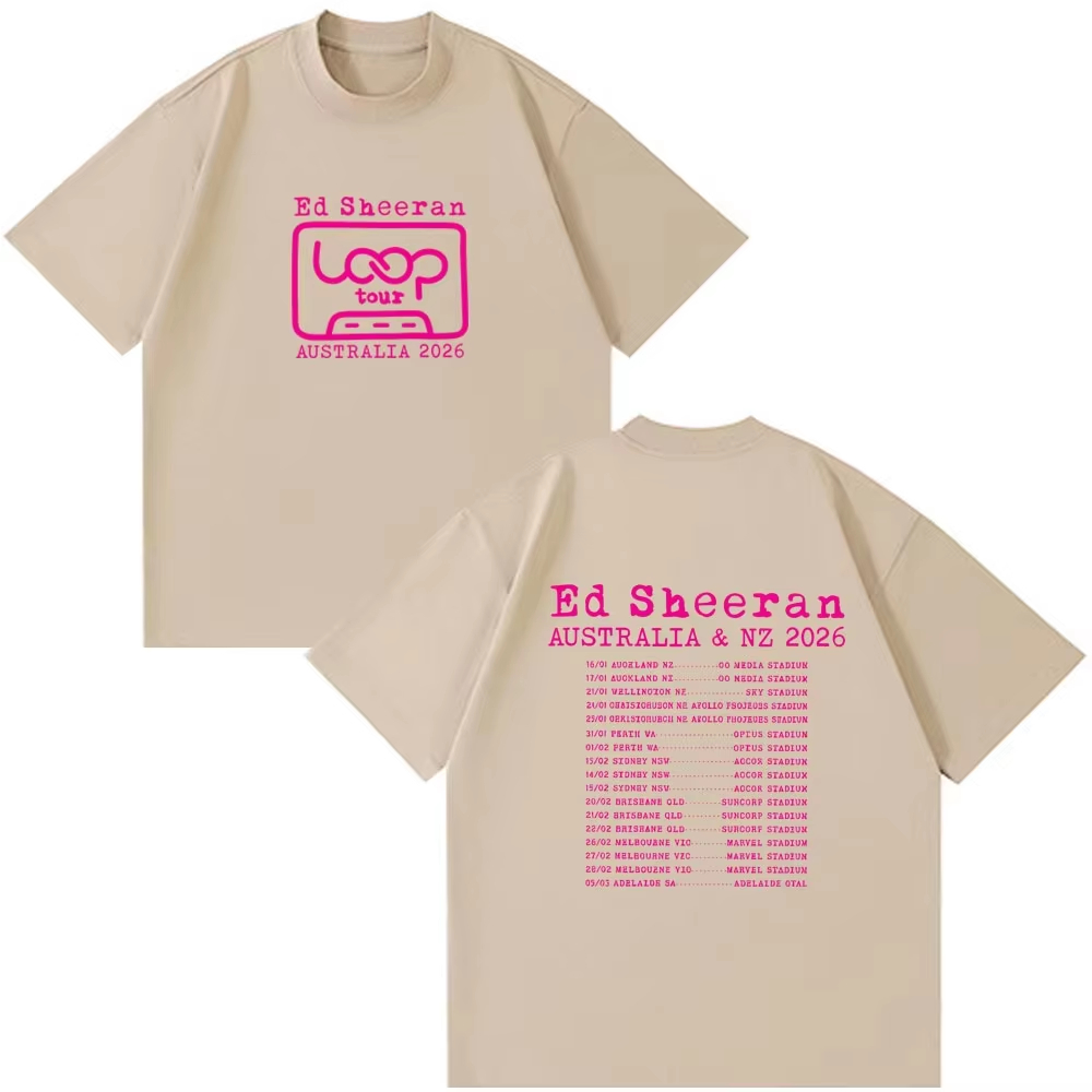 Ed Sheeran Loop Turu Avustraly - Summer Clothing Women Australia incelemesi ve fiyatı