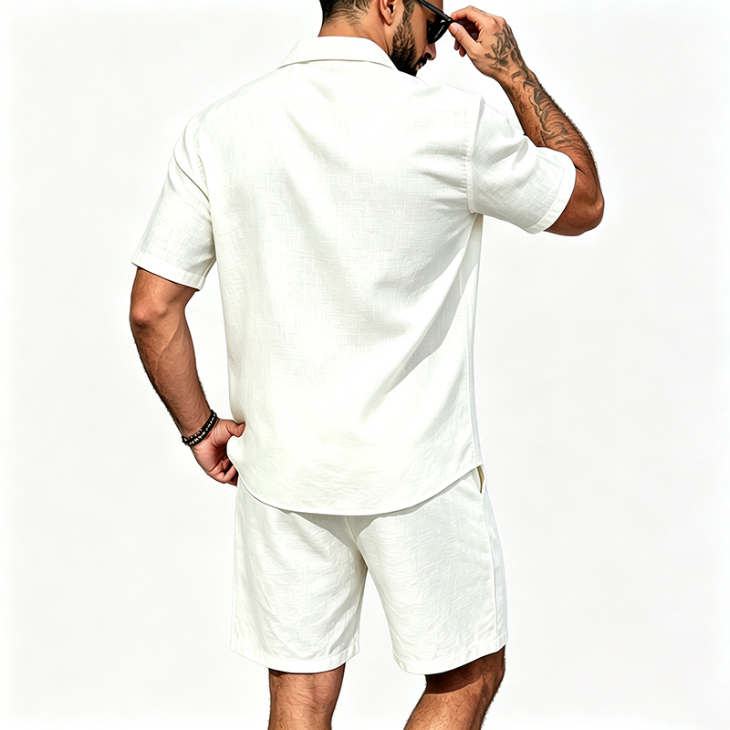 Erkekler Keten İki Parçalı Kıy - Summer Clothing Essentials incelemesi ve fiyatı
