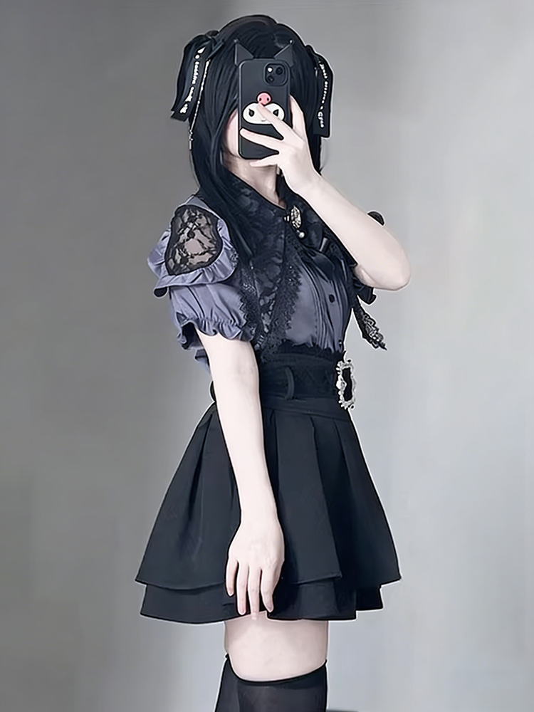 Gotik Tarzı Omuzları Açık Göml - Summer Goth Clothing incelemesi ve fiyatı