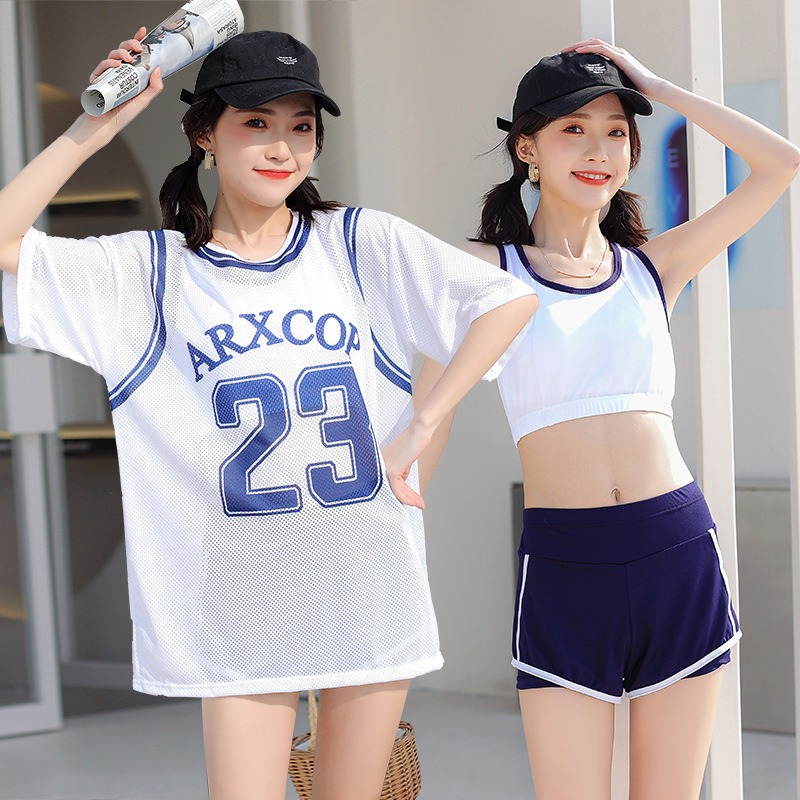 Kadınlar İçin 3 Parçalı Beyaz  - Swim Cover Up Mesh incelemesi ve fiyatı