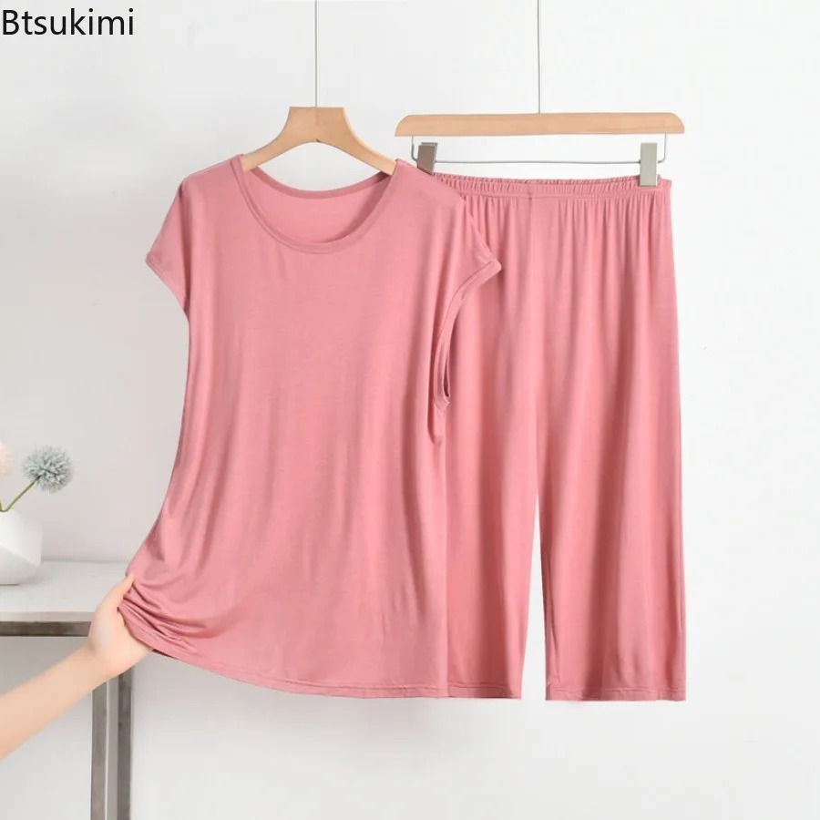 2026 Kadın Yaz Modal 2PCS Ev T - Summer House Clothing incelemesi ve fiyatı