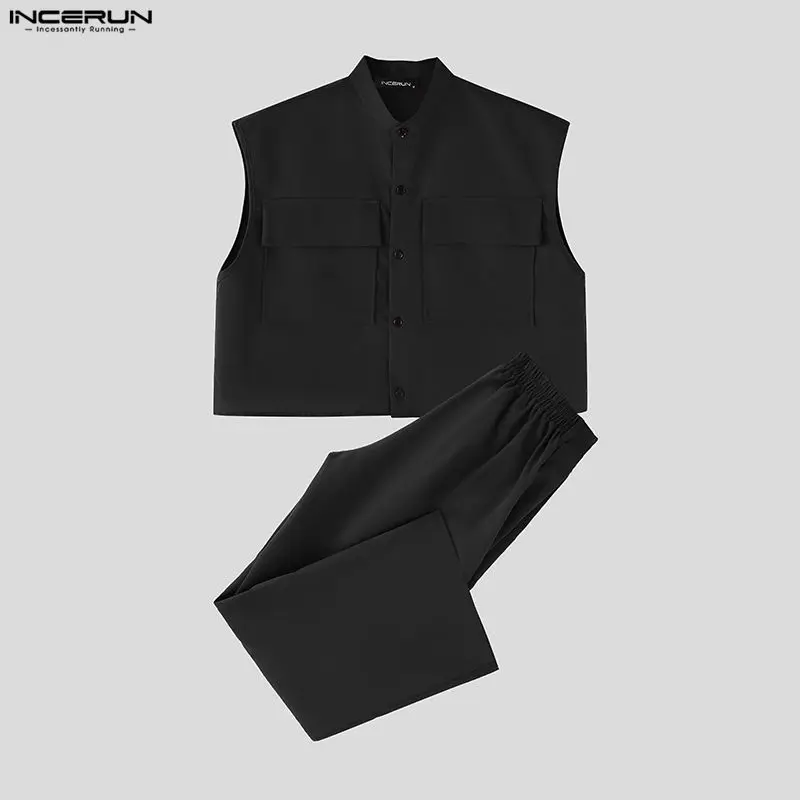 INCERUN Erkek Setleri Katı Kol - Summer Clothing Essentials incelemesi ve fiyatı