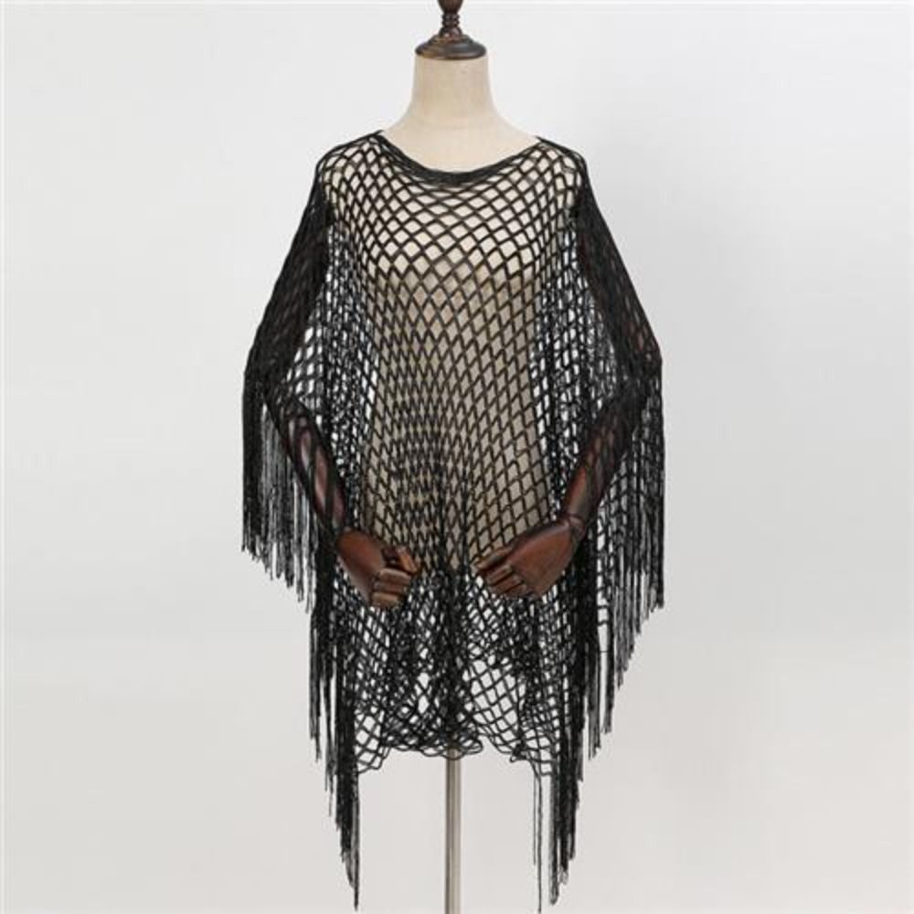 Basit Püsküllü Güneşten Koruyu - Swim Cover Up Mesh incelemesi ve fiyatı