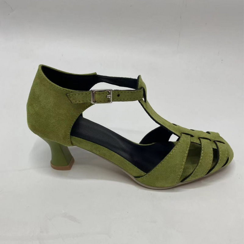 Kadın Yeşil Süet Kitten Topukl - Summer Clothing Items incelemesi ve fiyatı