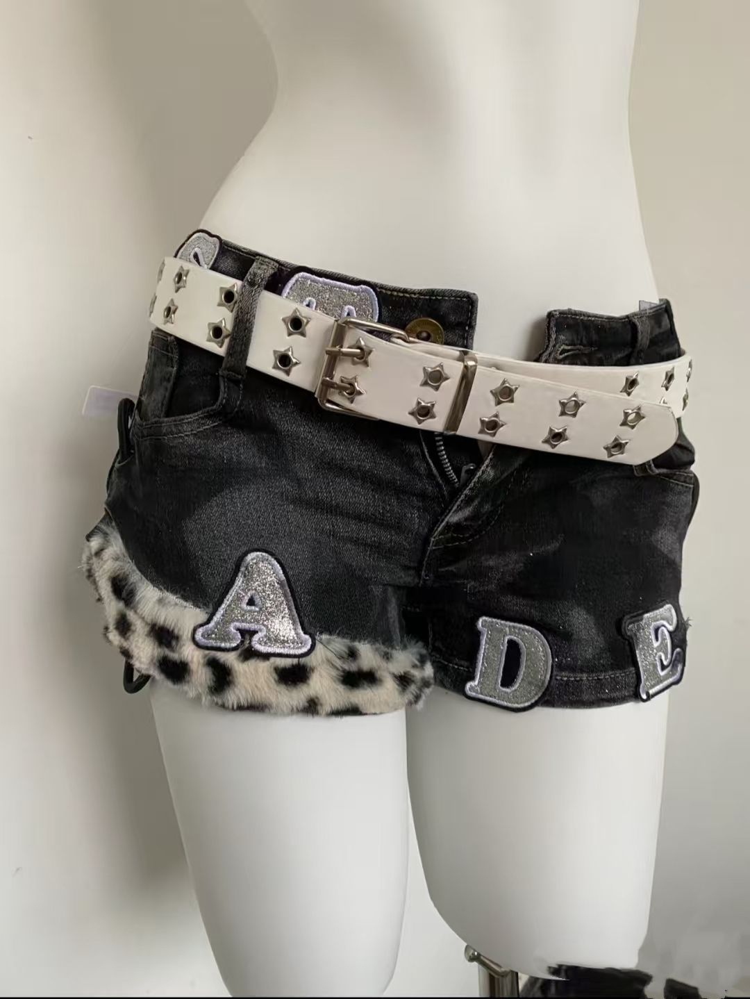 Y2k İşlemeli Yama Kot Şort Kad - Summer Clothing Vintage incelemesi ve fiyatı