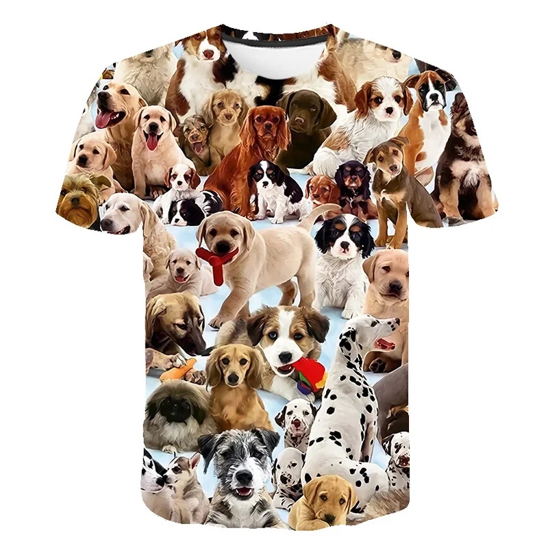 1 Parça Özel Resimli Köpekler  - Summer Clothing Pictures For Kids incelemesi ve fiyatı