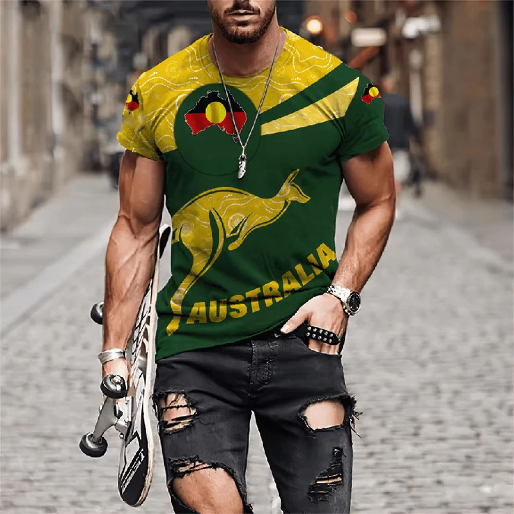 Erkek T-Shirt Avustralya Grafi - Summer Clothing Women Australia incelemesi ve fiyatı