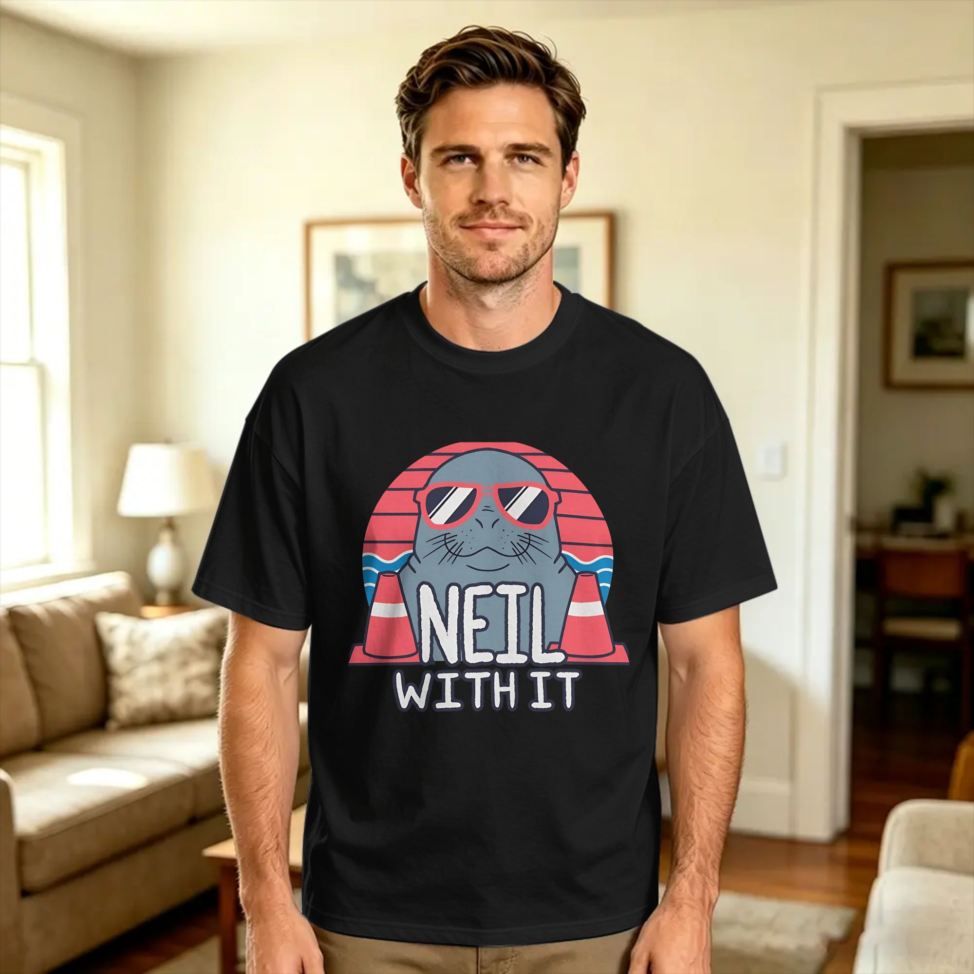 Neil the Seal Deal With It T-S - Summer Clothing Deals incelemesi ve fiyatı