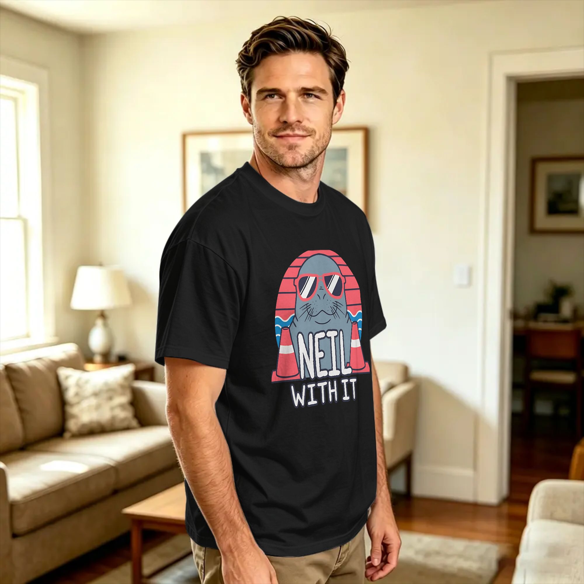 Neil the Seal Deal With It T-S - Summer Clothing Deals incelemesi ve fiyatı
