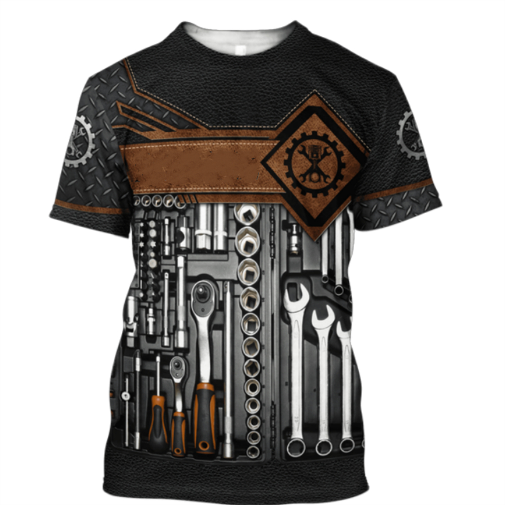 Vintage T-Shirt Mekanik 3D Bas - Summer Clothing Names incelemesi ve fiyatı