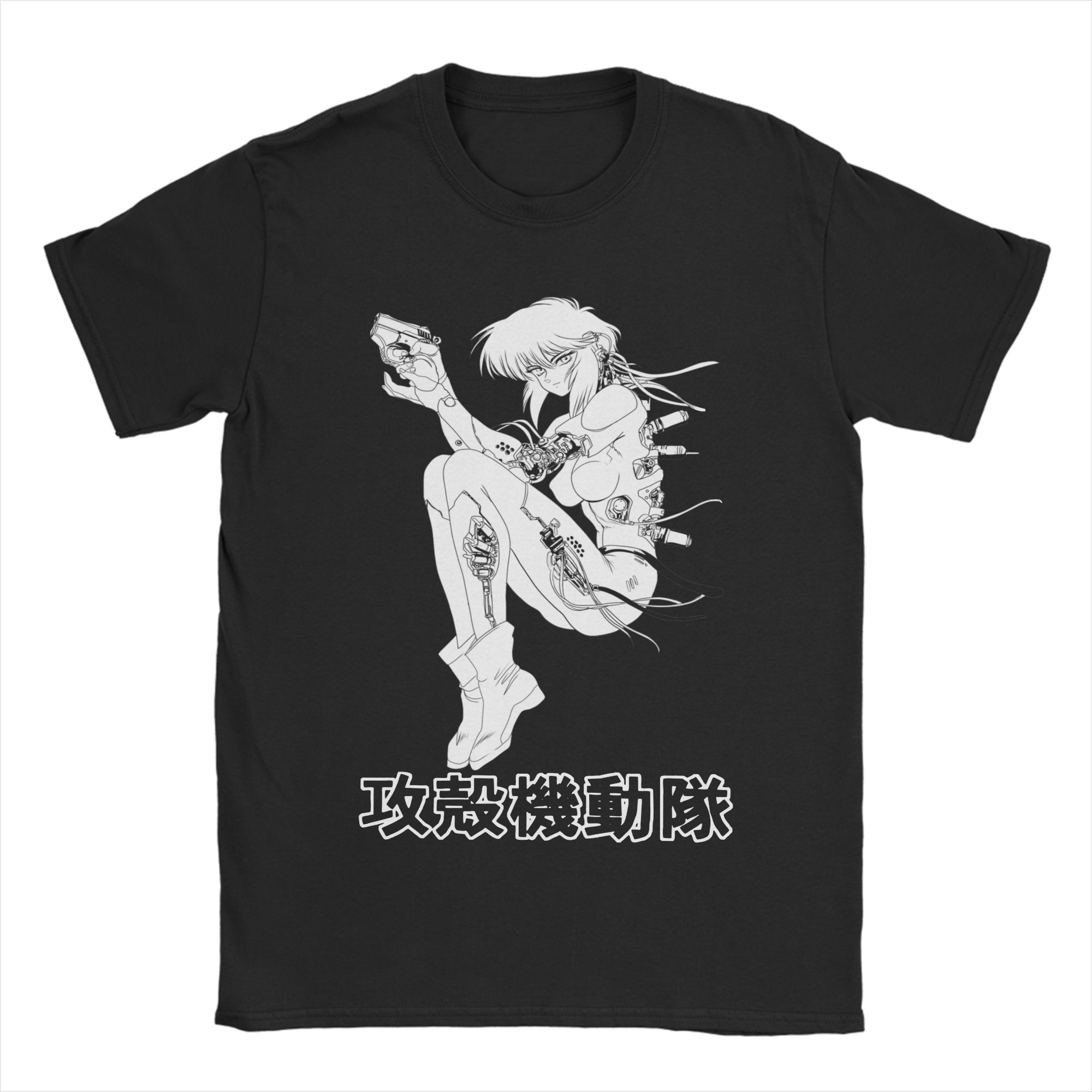 Motoko Ghost in the Shell T Sh - Summer Clothing Ideas incelemesi ve fiyatı