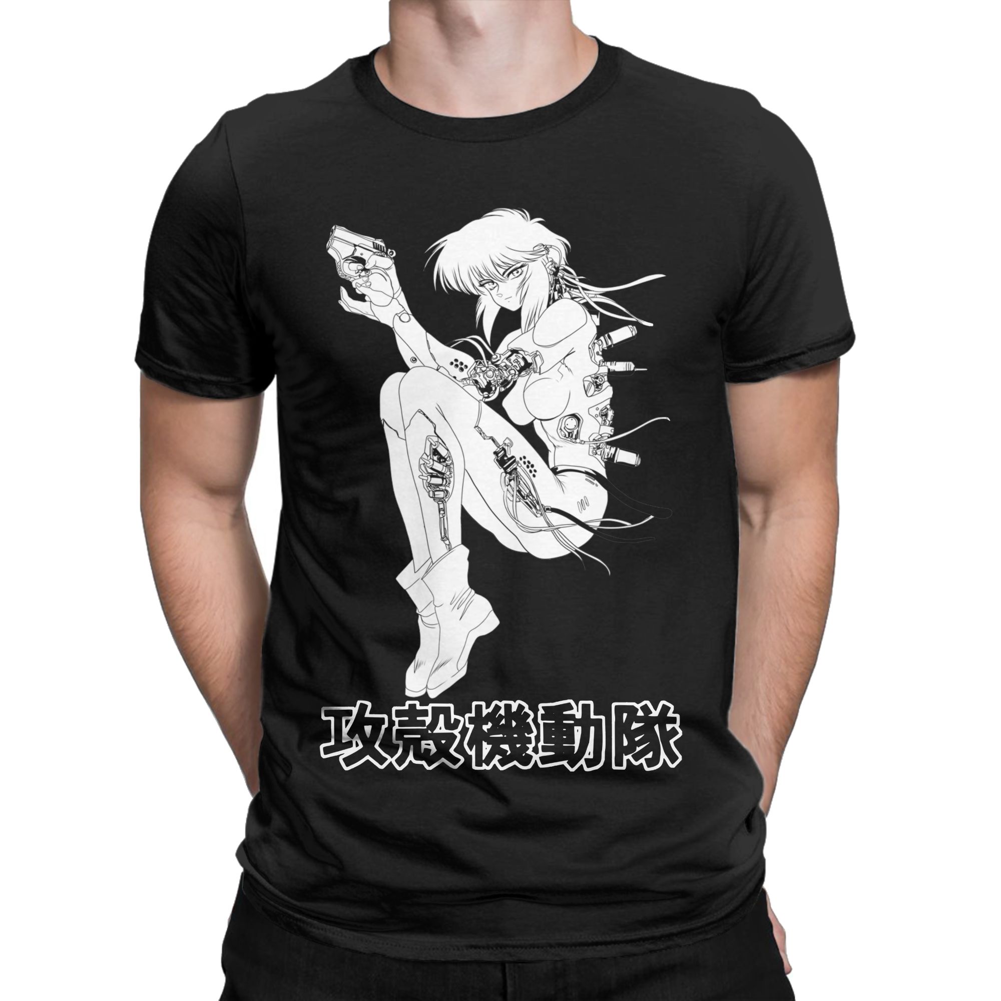 Motoko Ghost in the Shell T Sh - Summer Clothing Ideas incelemesi ve fiyatı