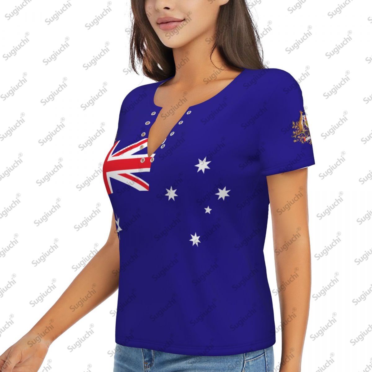 2025 Avustralya Bayrağı Seksi  - Summer Clothing Women Australia incelemesi ve fiyatı