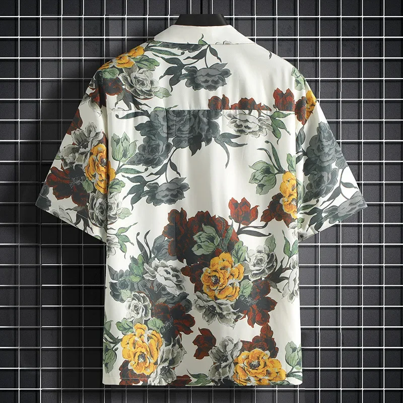 Baskılı Gömlek Erkek Kısa Koll - Summer Clothing Styles Men incelemesi ve fiyatı
