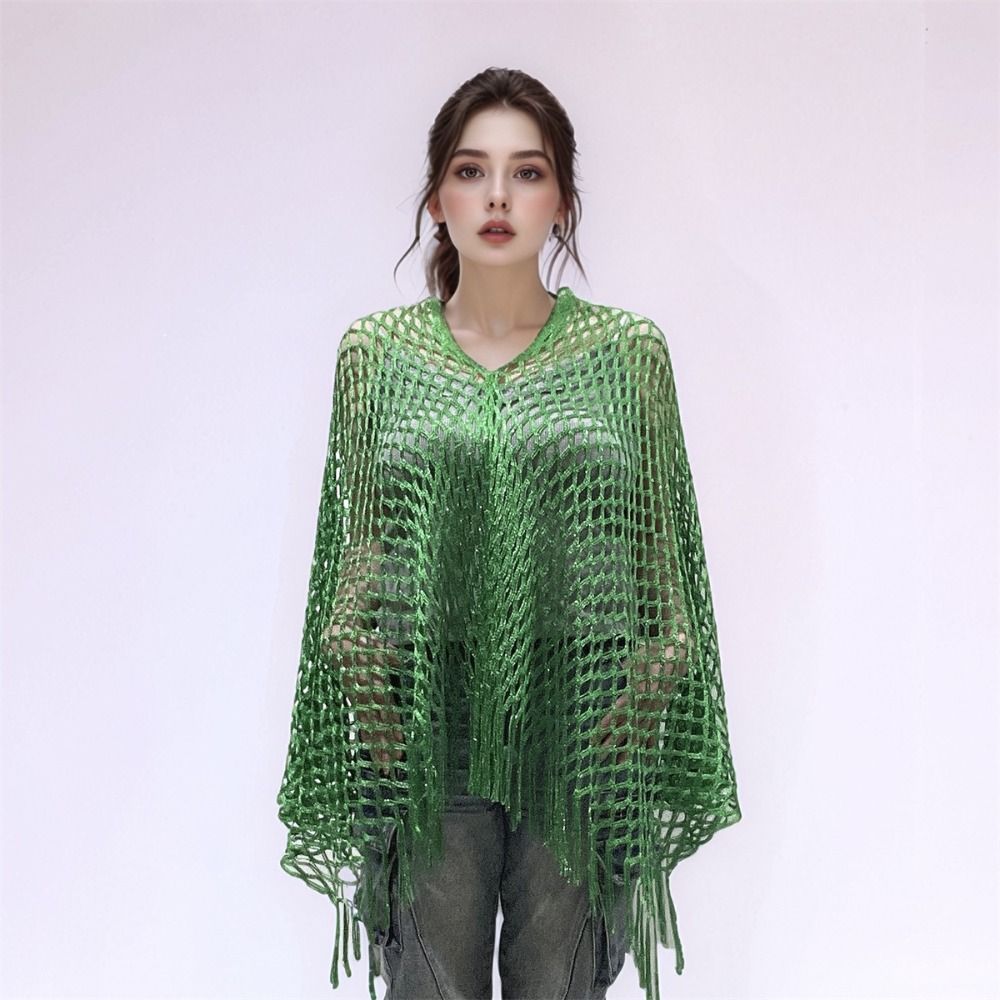 Düz Renk Püsküllü Güneşten Kor - Swim Cover Up Mesh incelemesi ve fiyatı
