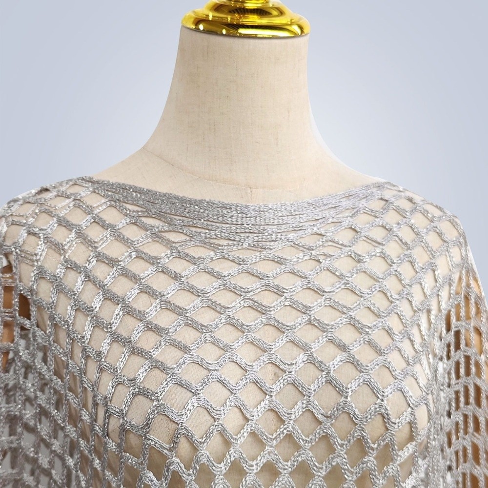 Düz Renk Püsküllü Güneşten Kor - Swim Cover Up Mesh incelemesi ve fiyatı