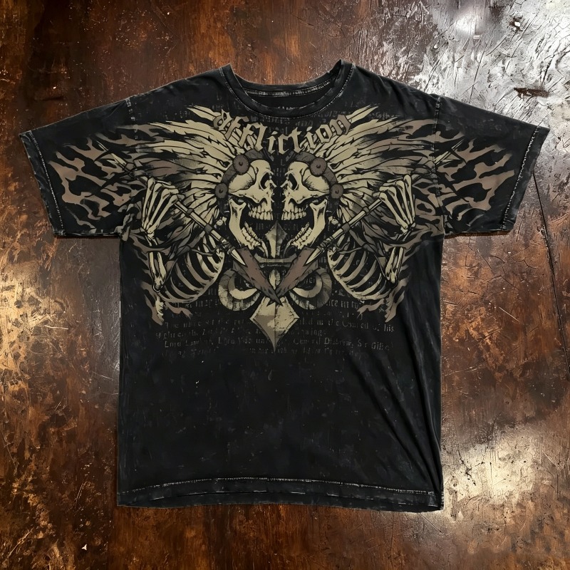 Avrupa ve Amerikan Erkek Yazlı - Summer Goth Clothing incelemesi ve fiyatı