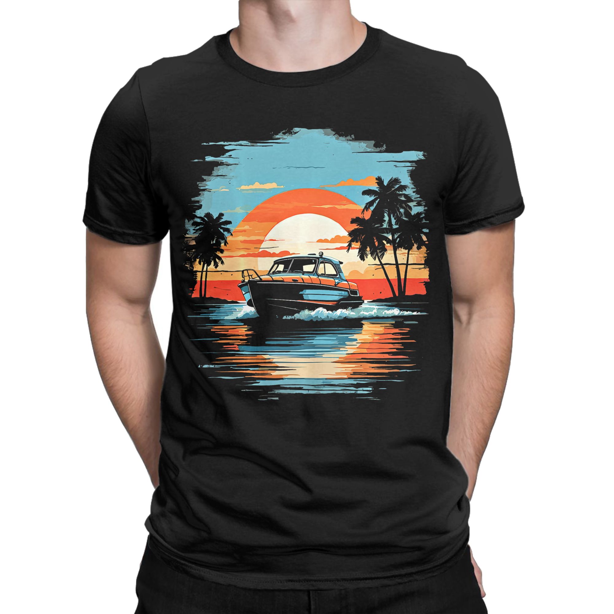 Erkek T Shirt Motorlu Tekne Ya - Summer Clothing Ideas incelemesi ve fiyatı