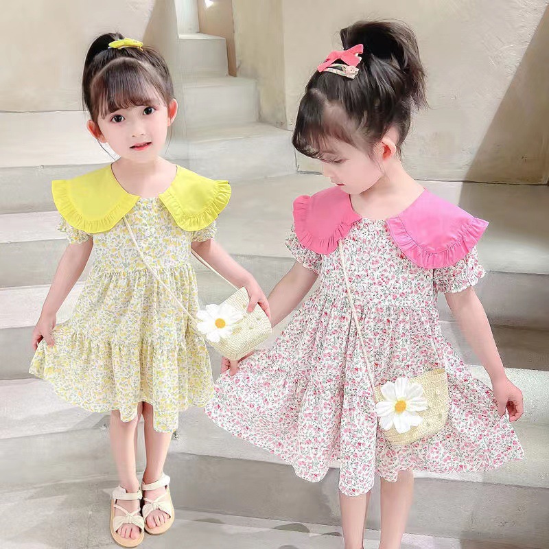 2 adet yaz sarı çiçek çocuk kü - Summer Clothing For Teen Girls incelemesi ve fiyatı