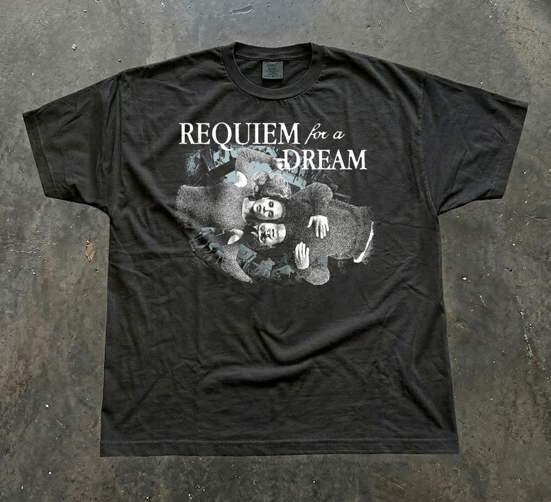 Bir Rüya İçin Requiem Tişörtü, - Summer Goth Clothing incelemesi ve fiyatı
