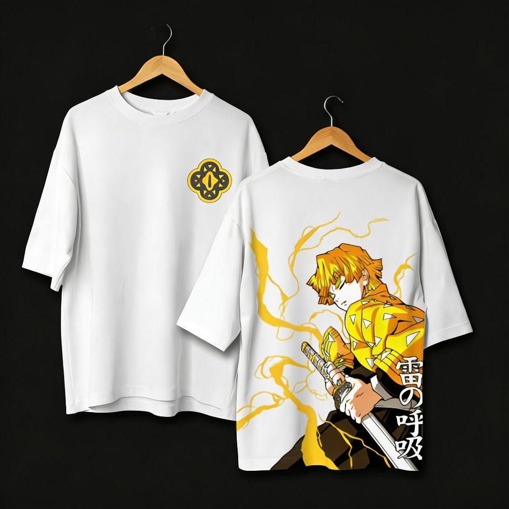 Artı Boyutu Demon Slayer Anime - Summer Clothing Styles Men incelemesi ve fiyatı