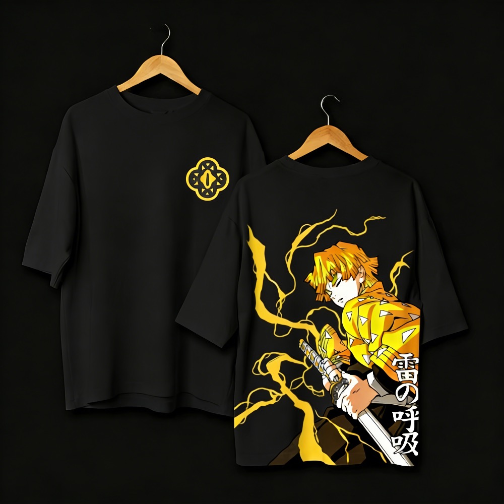 Artı Boyutu Demon Slayer Anime - Summer Clothing Styles Men incelemesi ve fiyatı