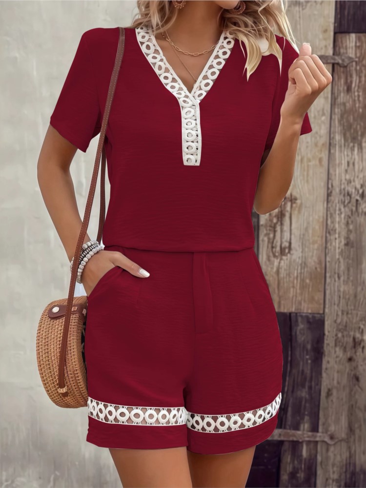 Moda Dantel V Yaka Eklenmiş Kı - Summer House Clothing incelemesi ve fiyatı