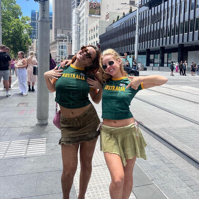 Yaz yeşil T-shirt kadın avustr - Summer Clothing Women Australia incelemesi ve fiyatı