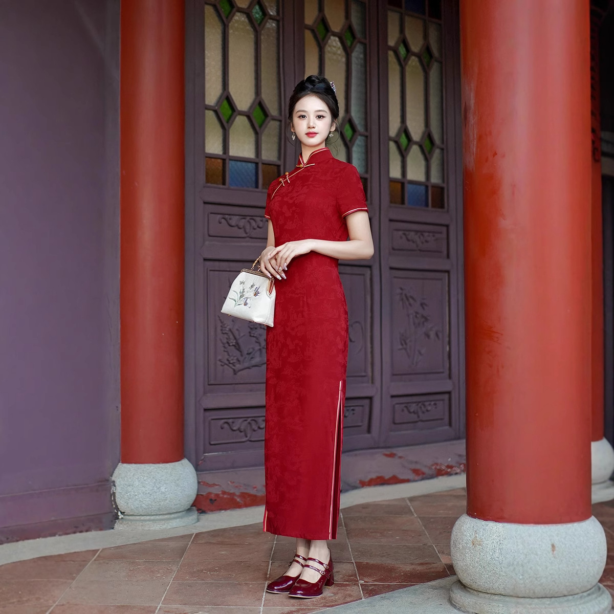 Yeni Cheongsam Uzun Elbise Miz - Summer Clothes incelemesi ve fiyatı