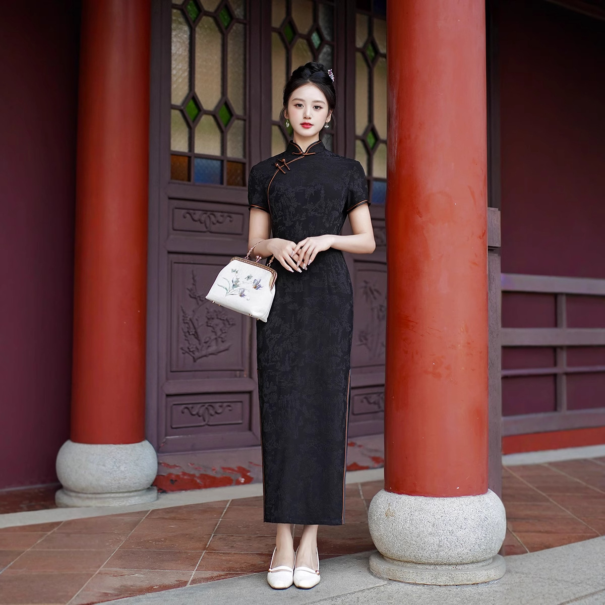 Yeni Cheongsam Uzun Elbise Miz - Summer Clothes incelemesi ve fiyatı